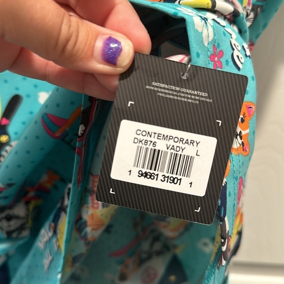 Happy Camper Dickies Scrub Top - Picture 4 of 4